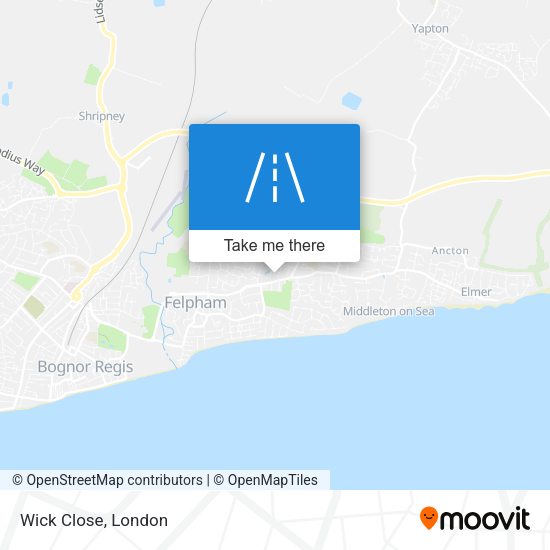 Wick Close map