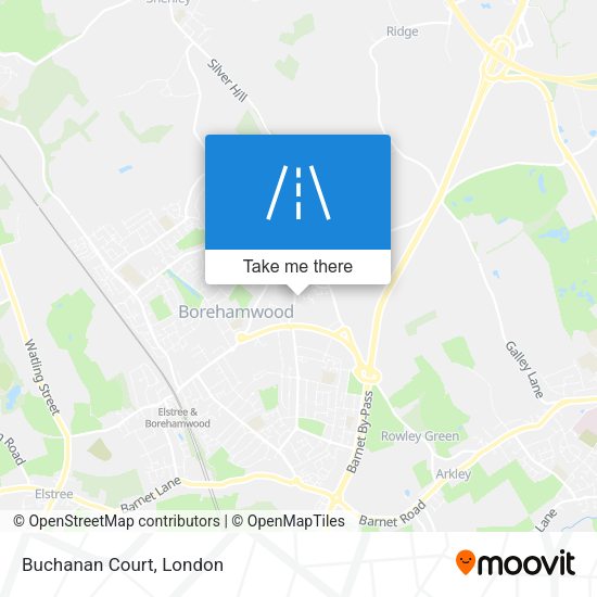 Buchanan Court map