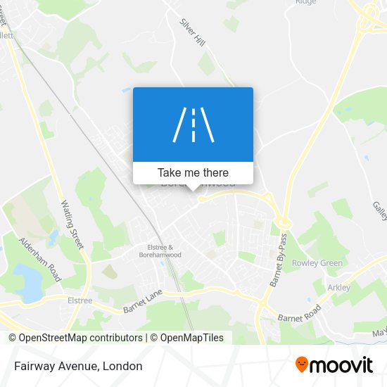 Fairway Avenue map