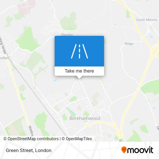 Green Street map