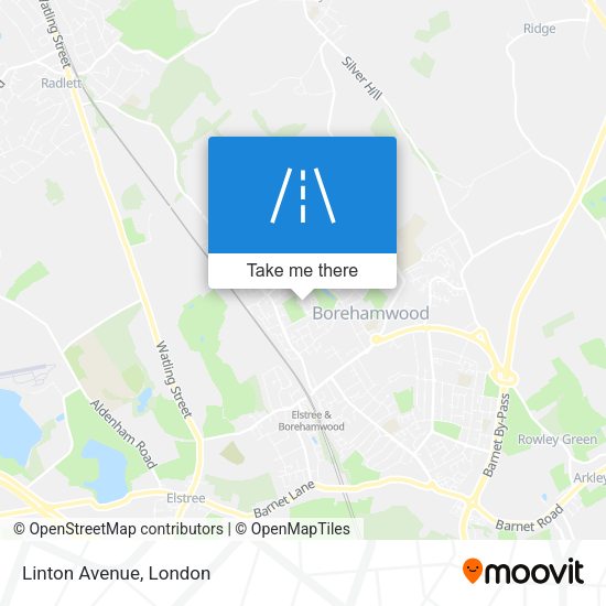 Linton Avenue map