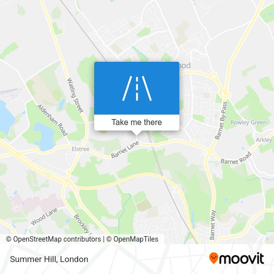 Summer Hill map