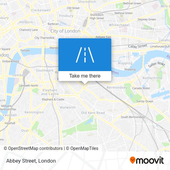 Abbey Street map