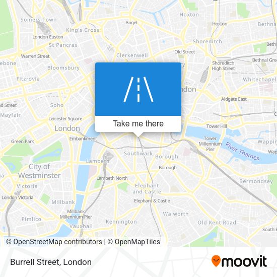 Burrell Street map