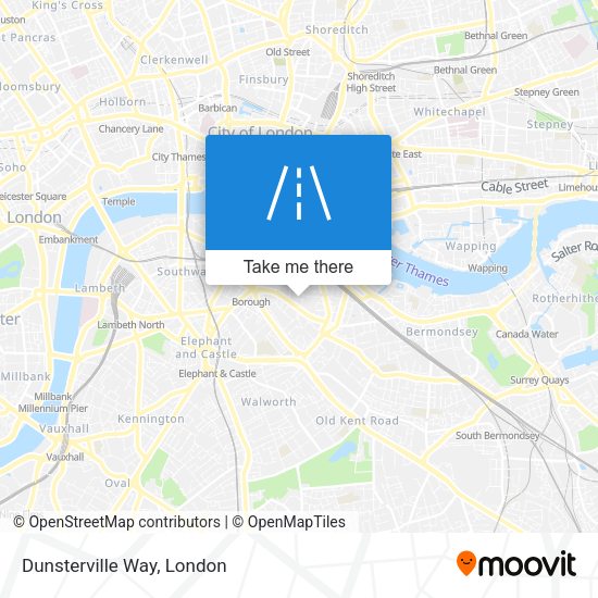 Dunsterville Way map