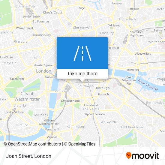 Joan Street map