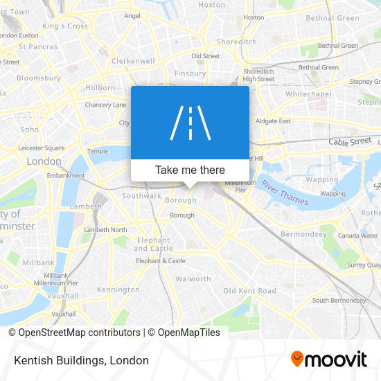 Kentish Buildings map