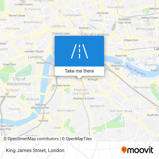 King James Street map