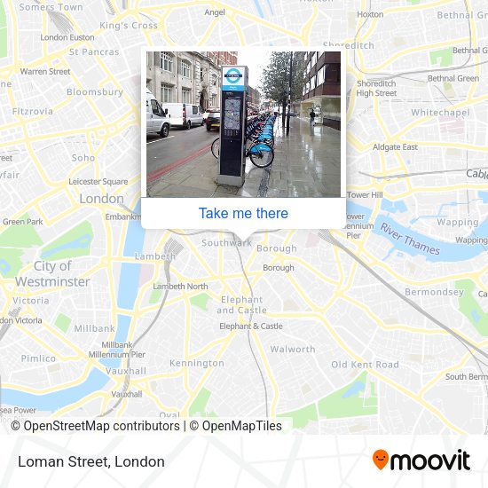 Loman Street map