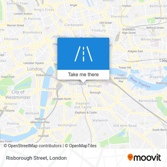 Risborough Street map