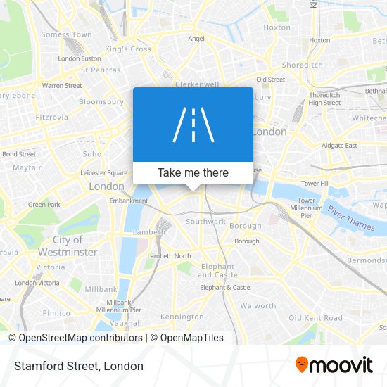 Stamford Street map