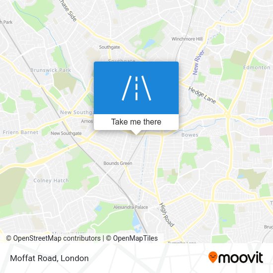 Moffat Road map