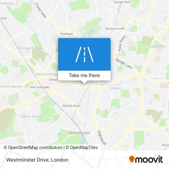 Westminster Drive map