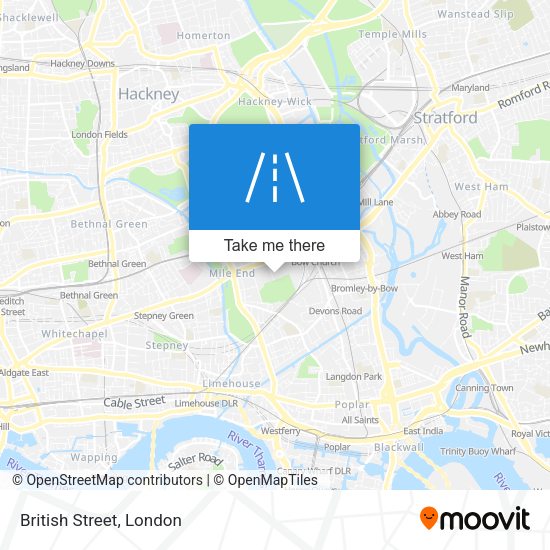 British Street map