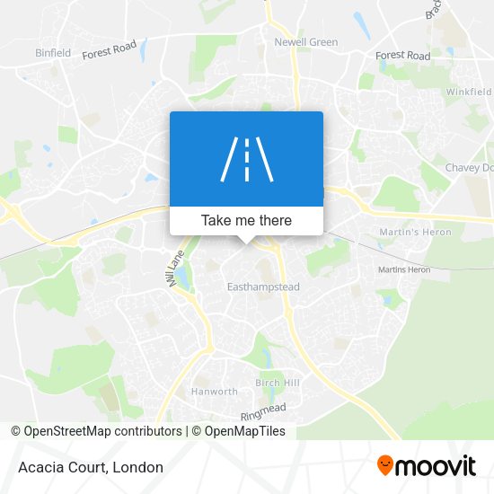 Acacia Court map