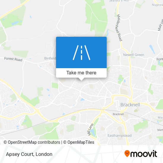 Apsey Court map