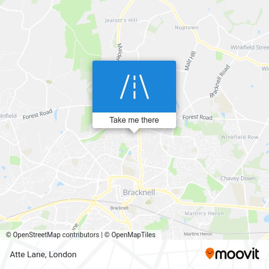 Atte Lane map