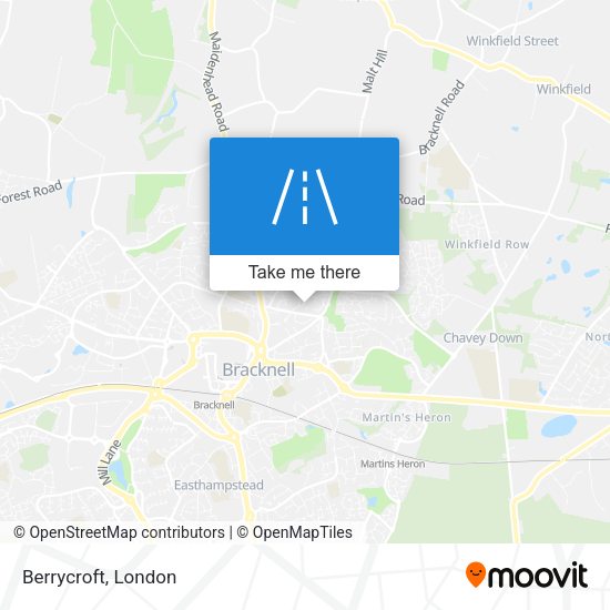 Berrycroft map