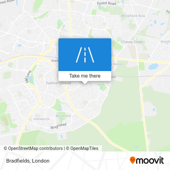 Bradfields map