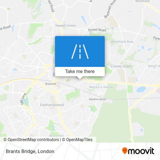Brants Bridge map