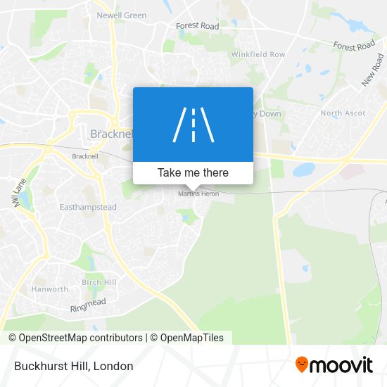 Buckhurst Hill map