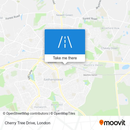 Cherry Tree Drive map