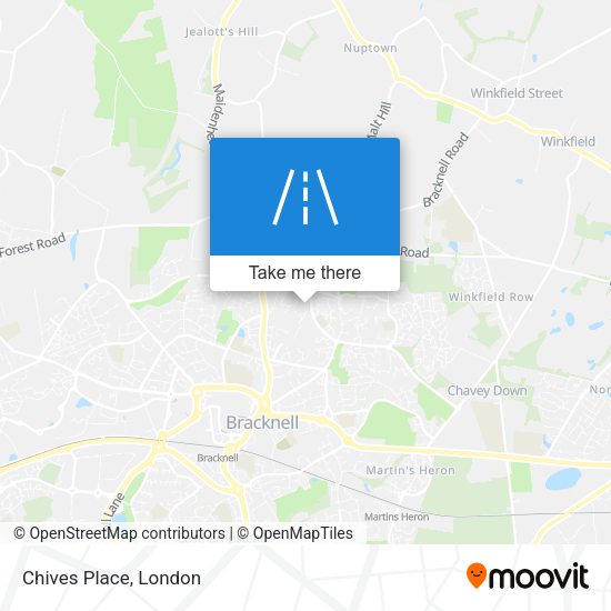 Chives Place map