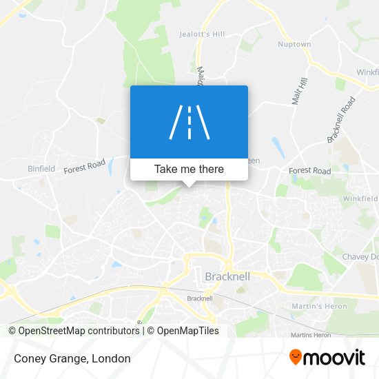 Coney Grange map