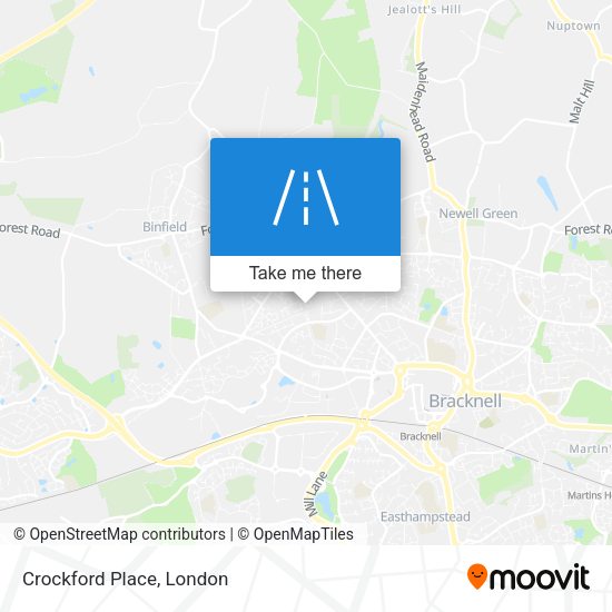 Crockford Place map