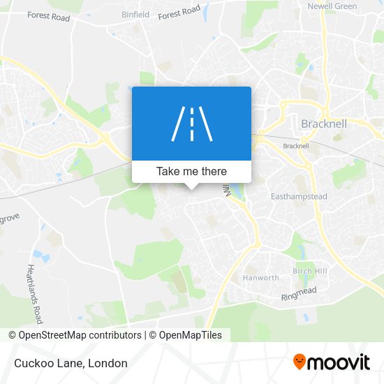 Cuckoo Lane map