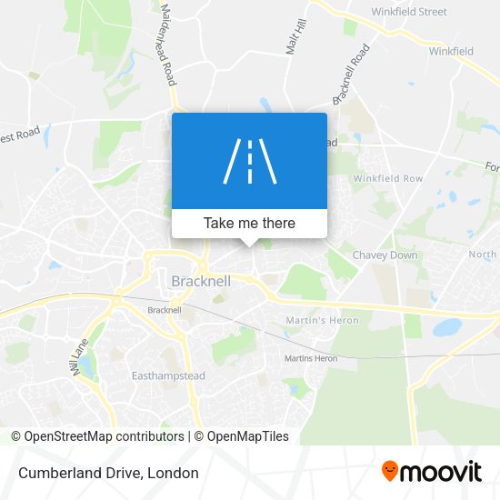Cumberland Drive map