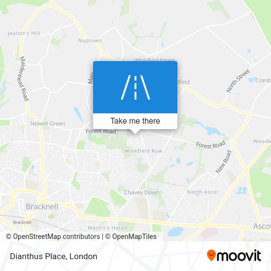 Dianthus Place map