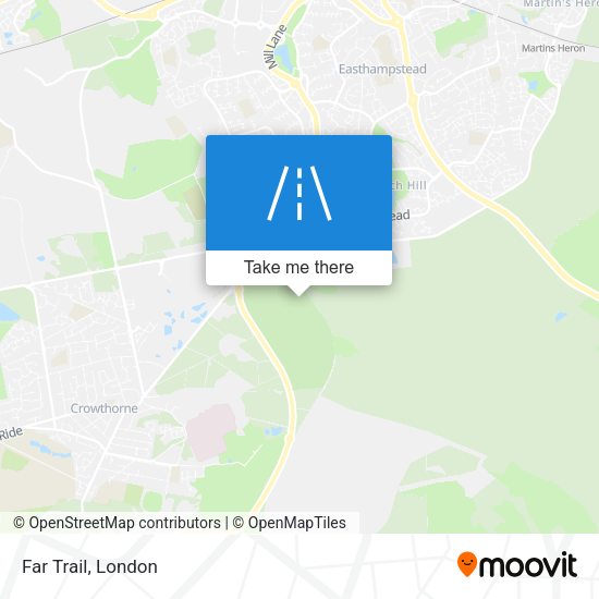 Far Trail map