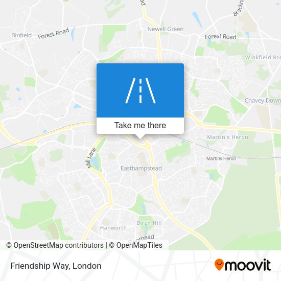 Friendship Way map