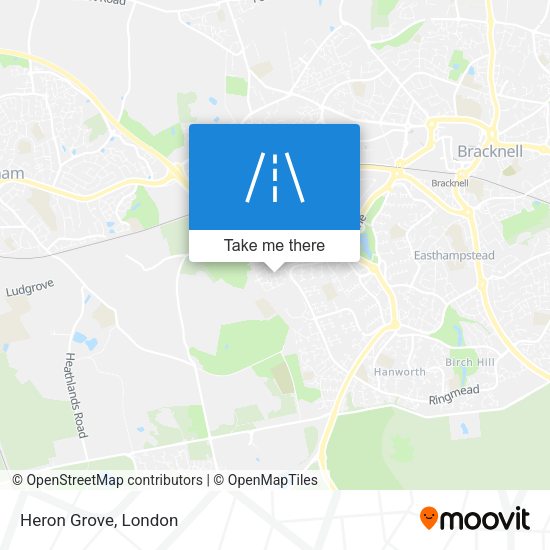 Heron Grove map