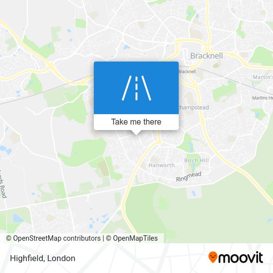 Highfield map