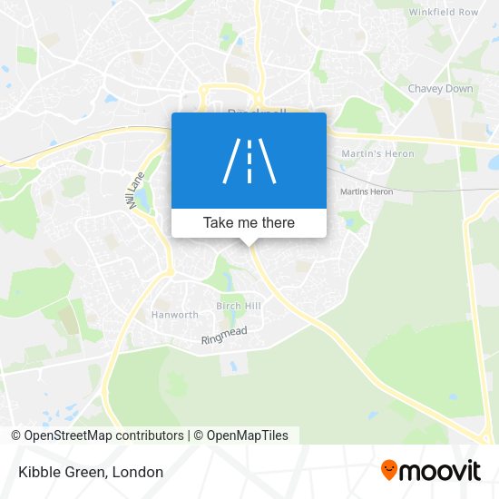 Kibble Green map