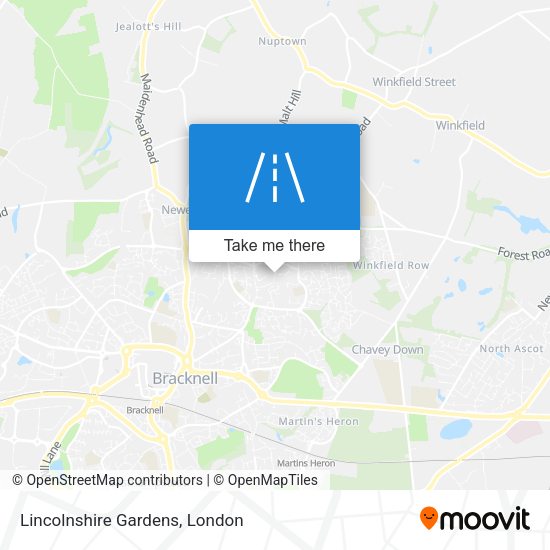 Lincolnshire Gardens map