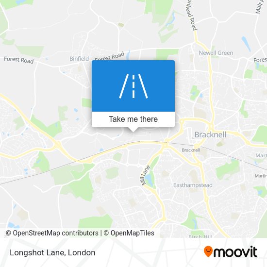 Longshot Lane map