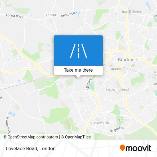 Lovelace Road map