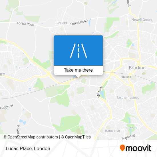 Lucas Place map