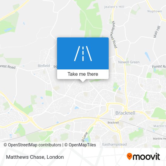 Matthews Chase map