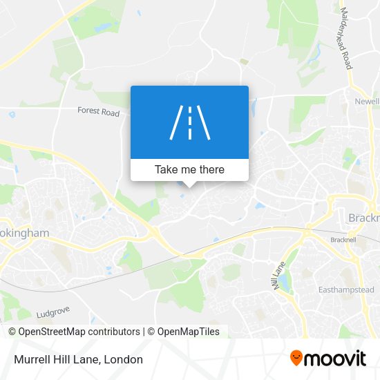 Murrell Hill Lane map