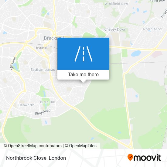 Northbrook Close map