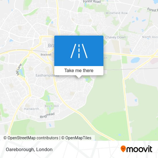 Oareborough map