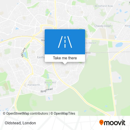 Oldstead map
