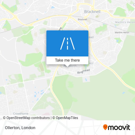 Ollerton map