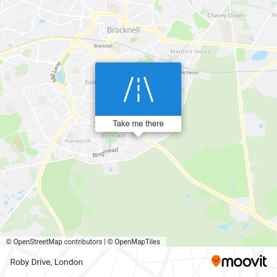 Roby Drive map
