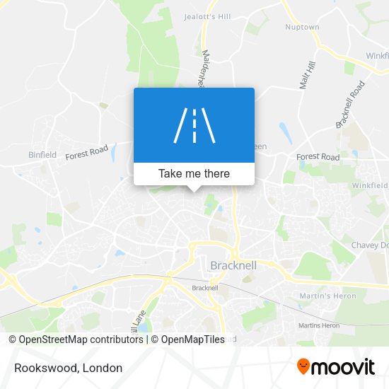 Rookswood map