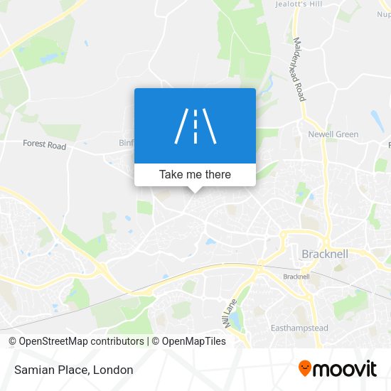 Samian Place map